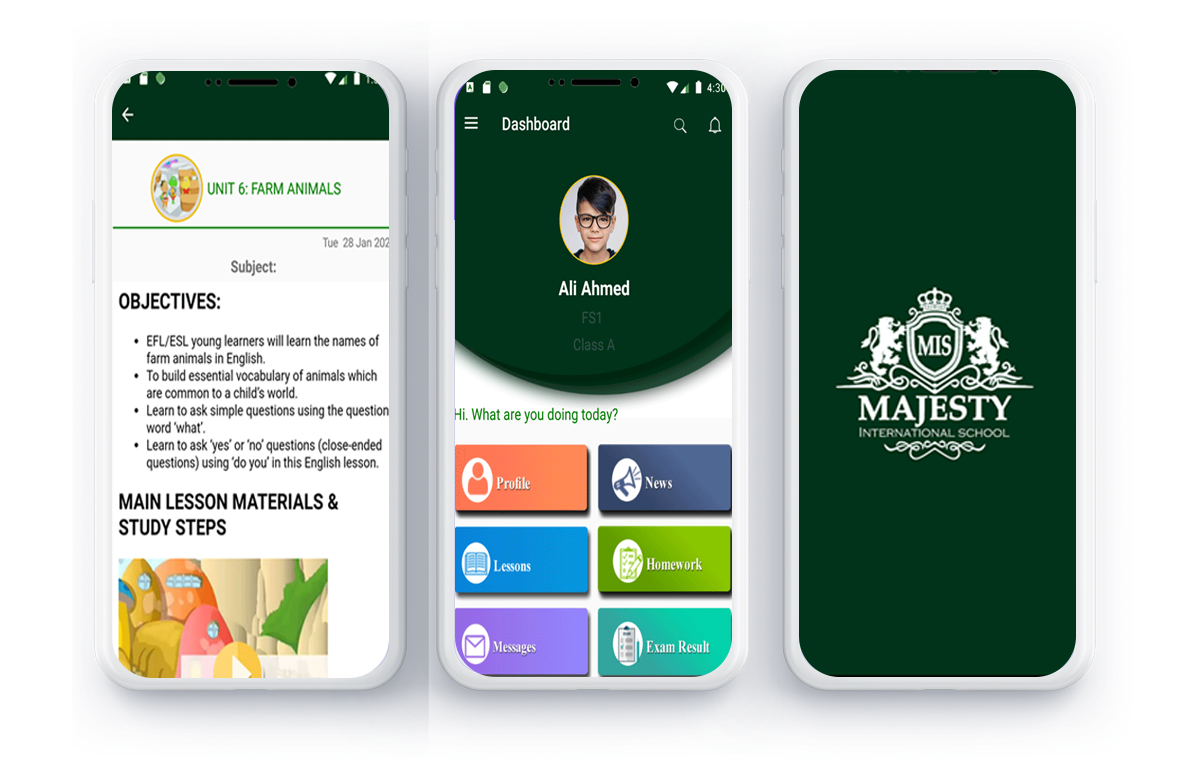 Majesty School App
